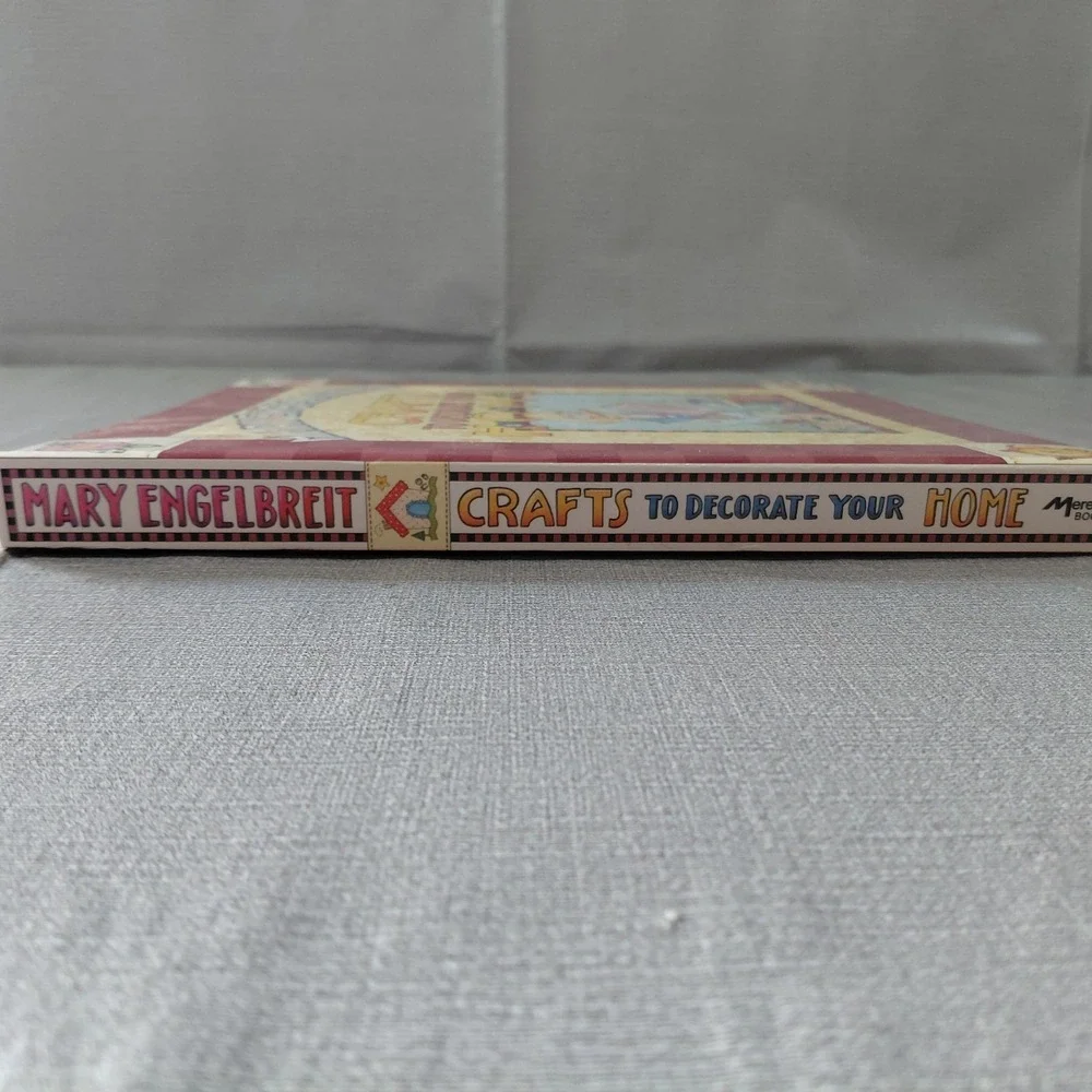 Mary Engelbreit Crafts To Decorate‎ Your Home Book Hardcover Spiral Bound